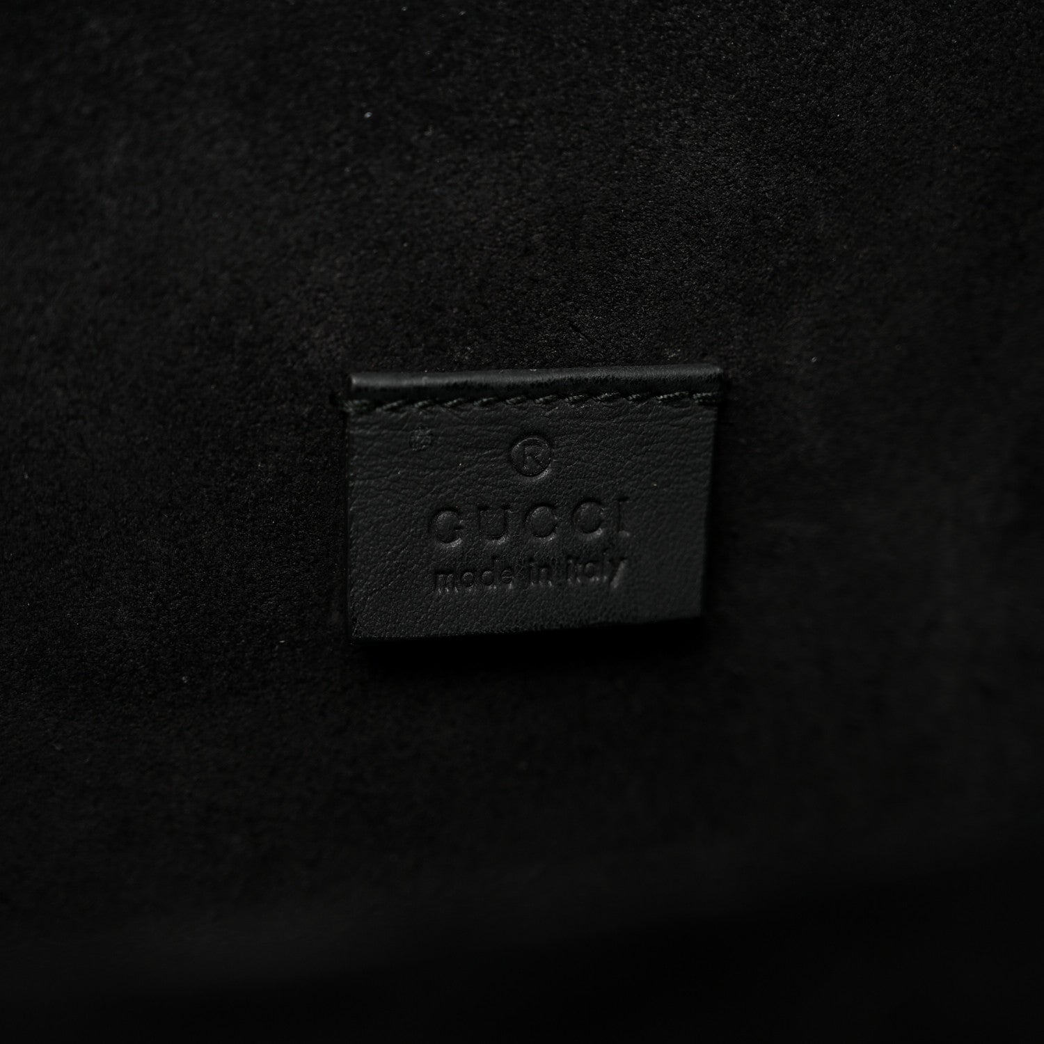 Gucci GG Supreme Monogram Dionysus Clutch Black 6 of 6