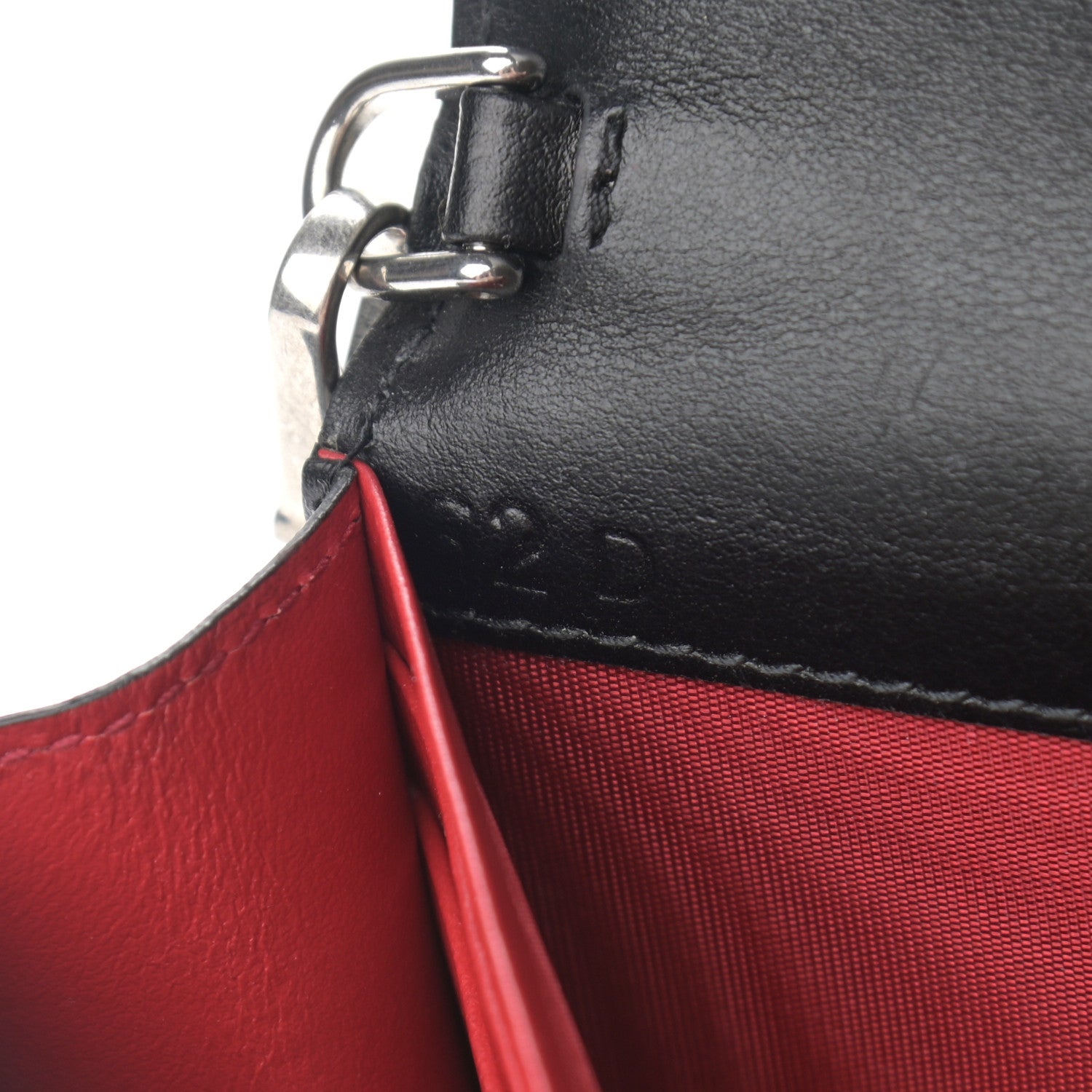 Prada City Calfskin Studded Mini Elektra Crossbody Bag Black Fuoco 9 of 11