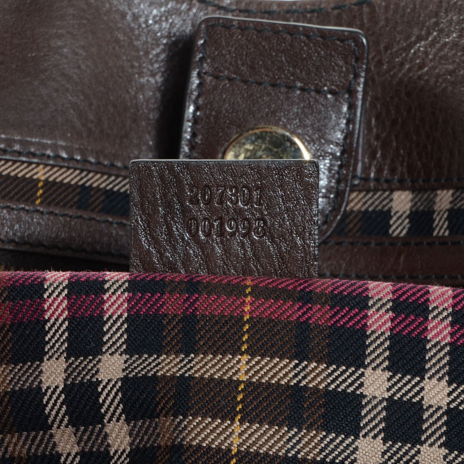 Gucci Crystal Monogram Medium Babouska Tote 7 of 7