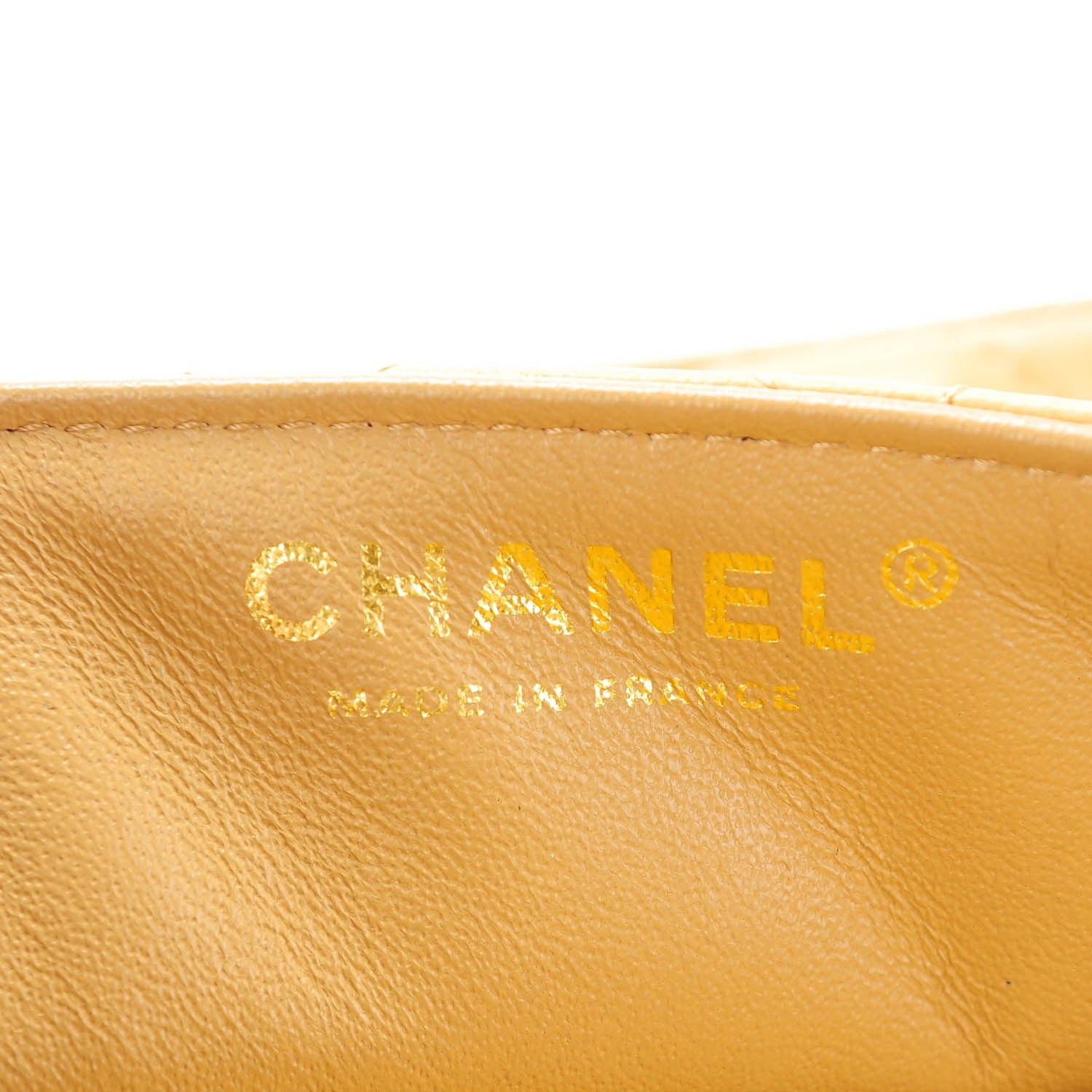 Chanel Lambskin Quilted East West Flap Beige 6 of 8
