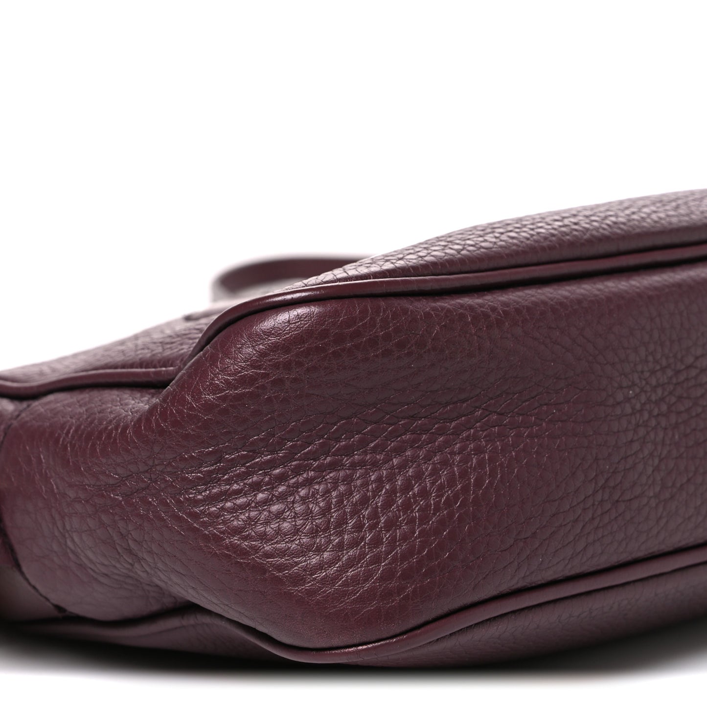 Pebbled Calfskin Small Soho Disco Bag Peonia Flower