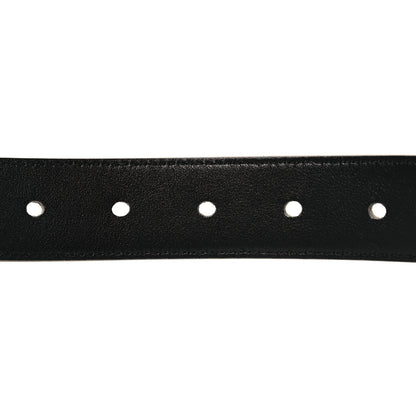 Saint Laurent Smooth Calfskin Monogram Square Buckle Belt 70 28 Light Brown 4 of 6