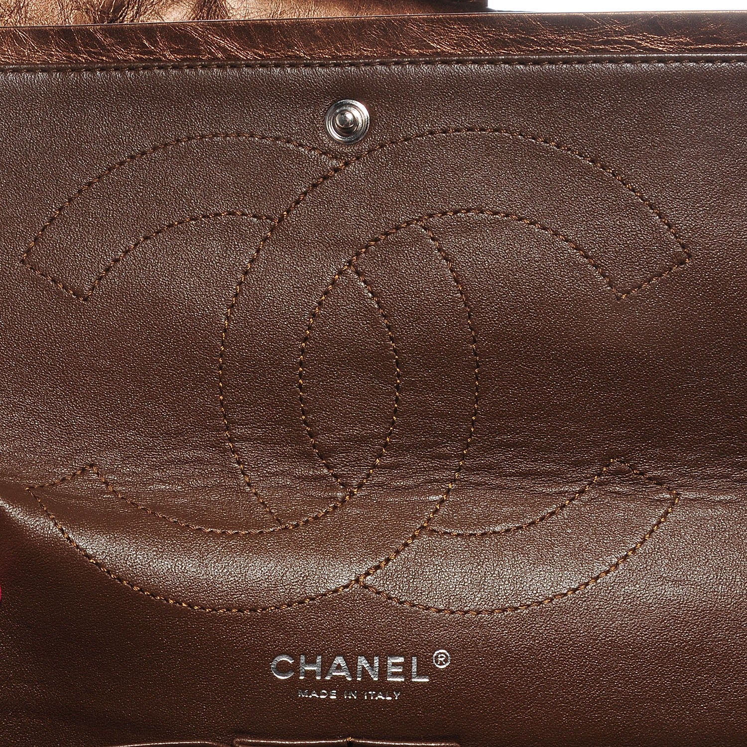 Chanel Aged Calfskin 2.55 Reissue 227 Flap Bronze 7 of 9