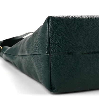Burberry Grainy Calfskin Medium Cale Hobo Green 8 of 11