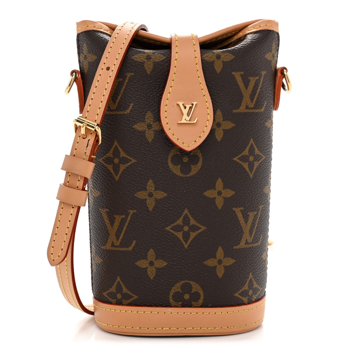 Monogram Fold Me Pouch