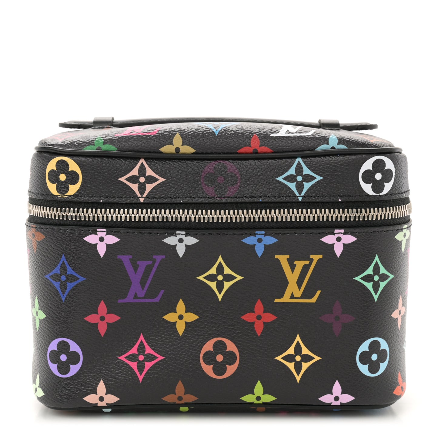 LV X TM Monogram Multicolor Nice Mini Black