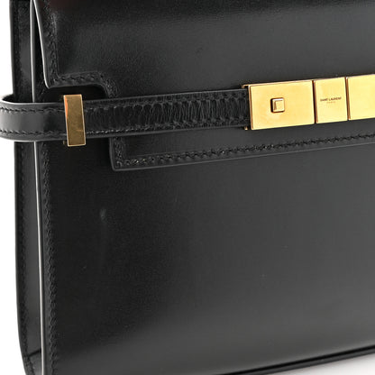 Saint Laurent Smooth Calfskin Mini Manhattan Shoulder Bag Black 12 of 13