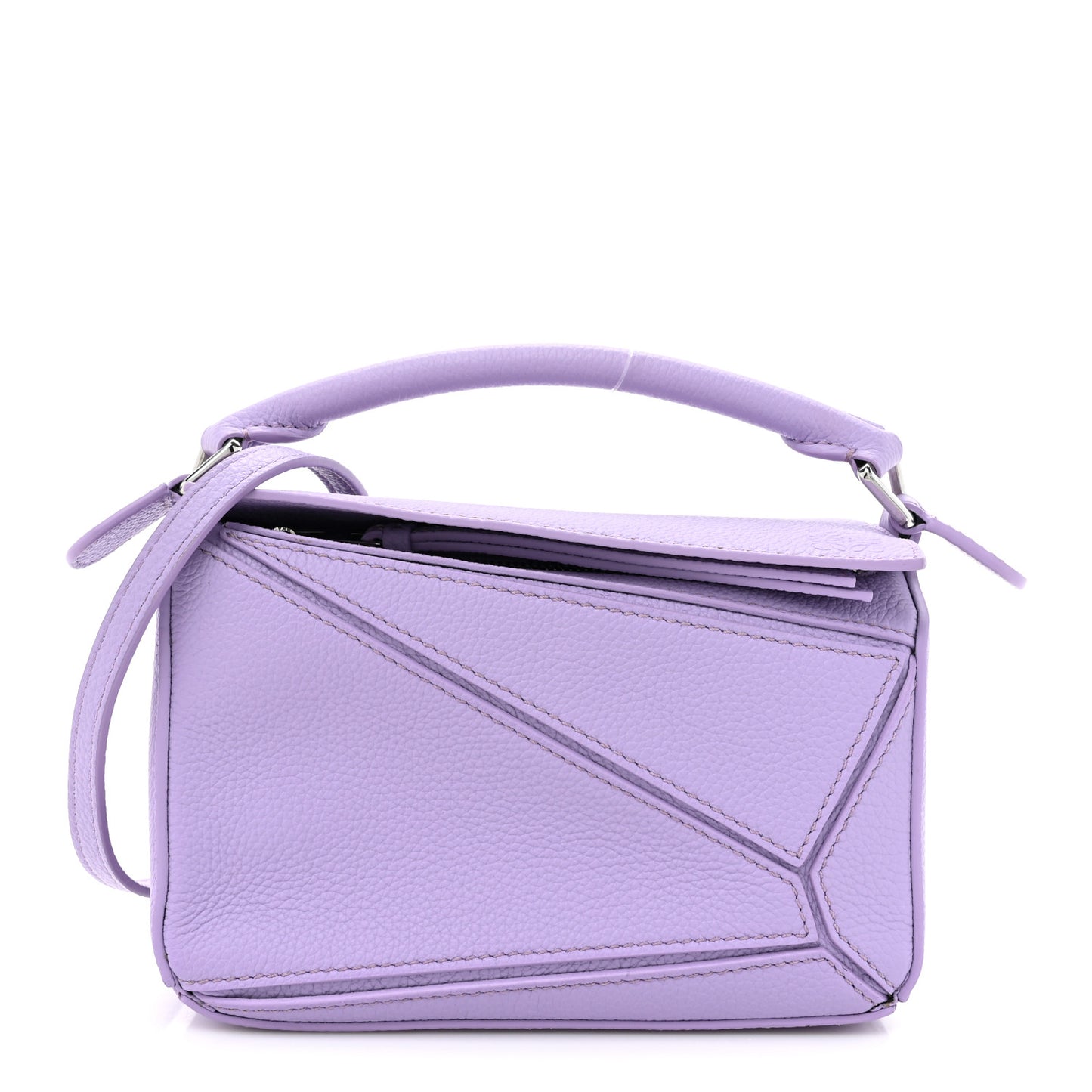 Calfskin Mini Puzzle Bag Light Mauve