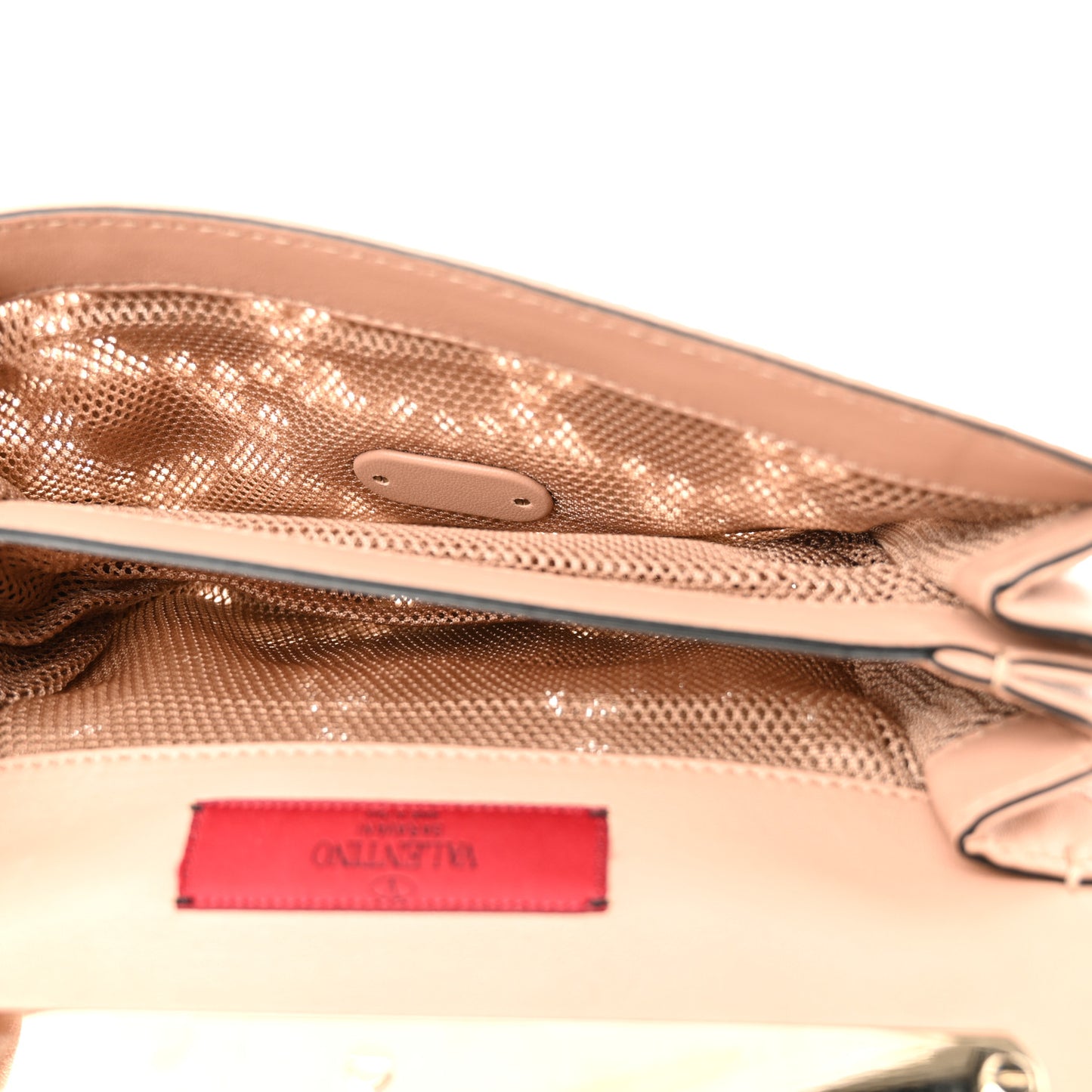 Nappa Lace Girello Flap Blush