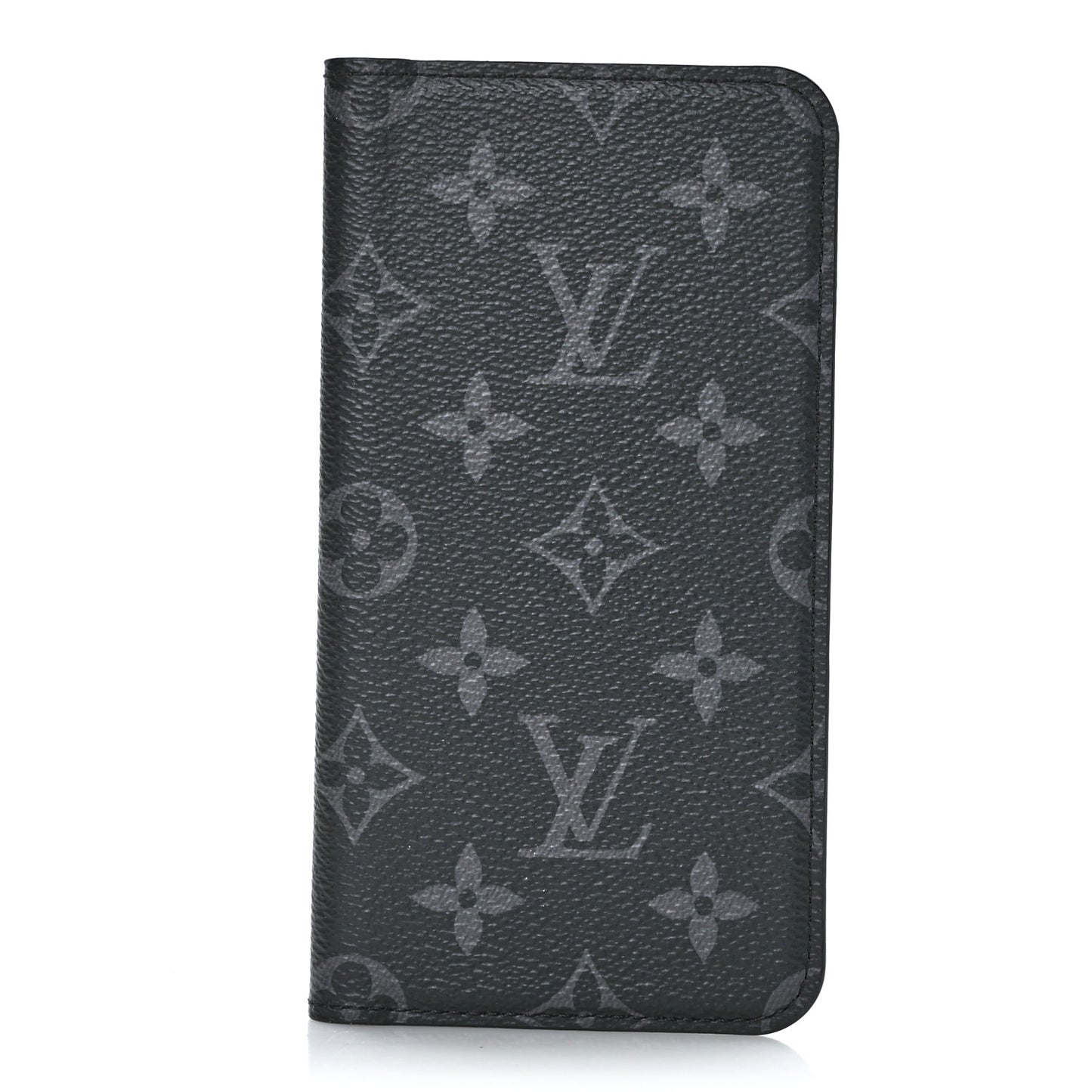 Monogram Eclipse iPhone XS Max Folio Case Black