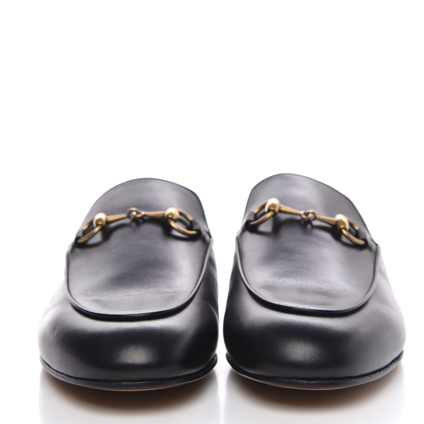 Calfskin Womens Princetown Slippers 37.5 Black