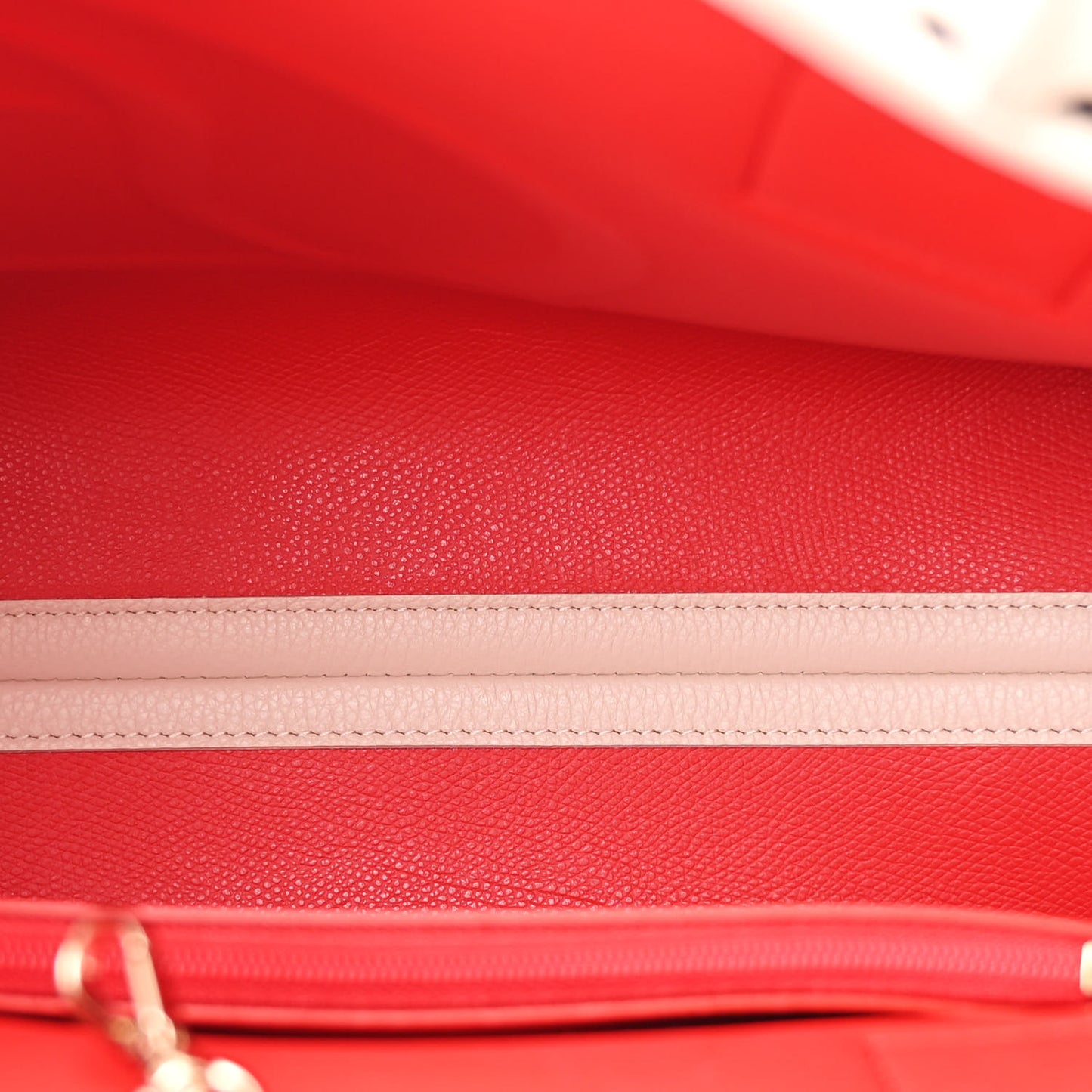 Calfskin Empire Small By My Side Tote Leche