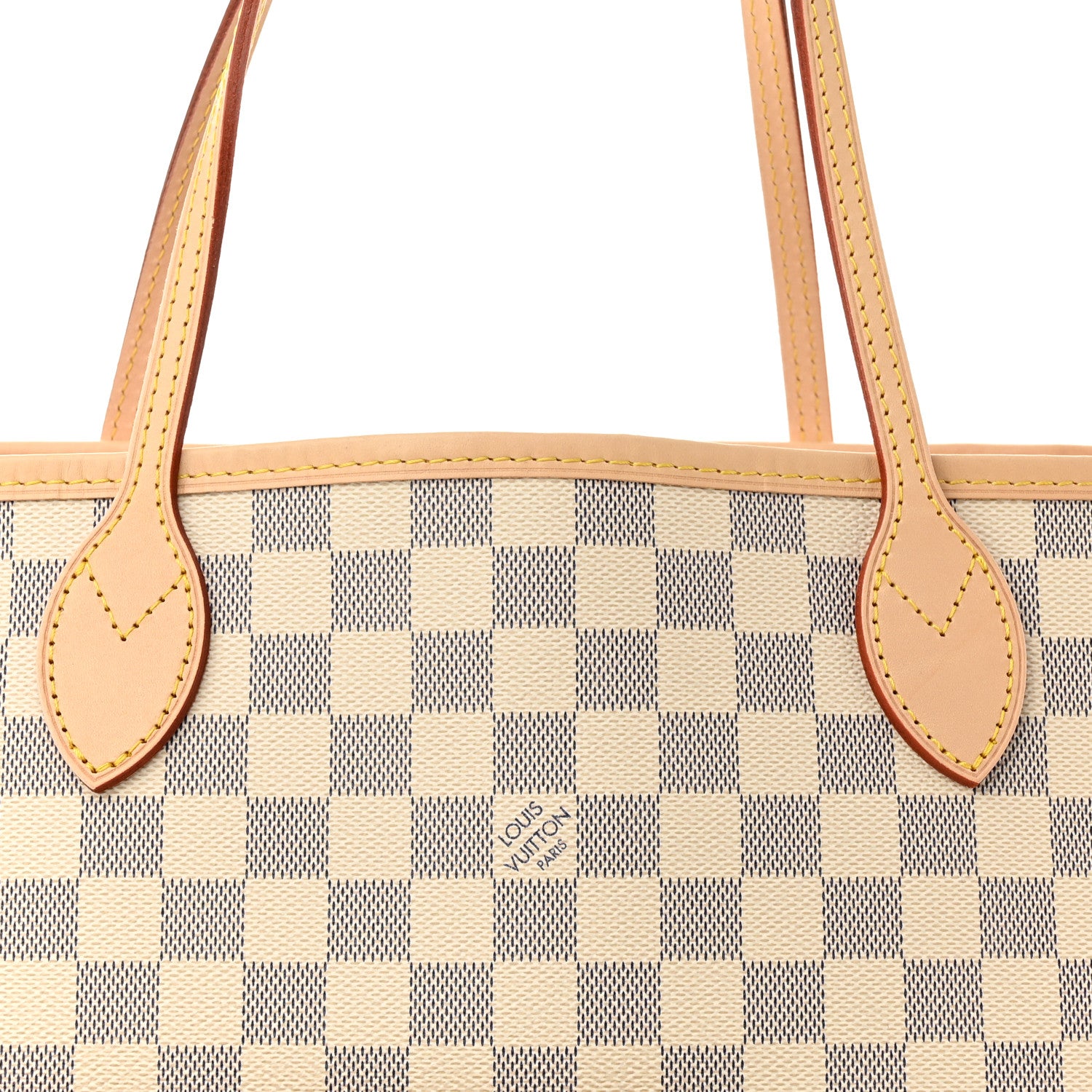 Louis Vuitton Damier Azur Neo Neverfull MM Rose Ballerine 8 of 10