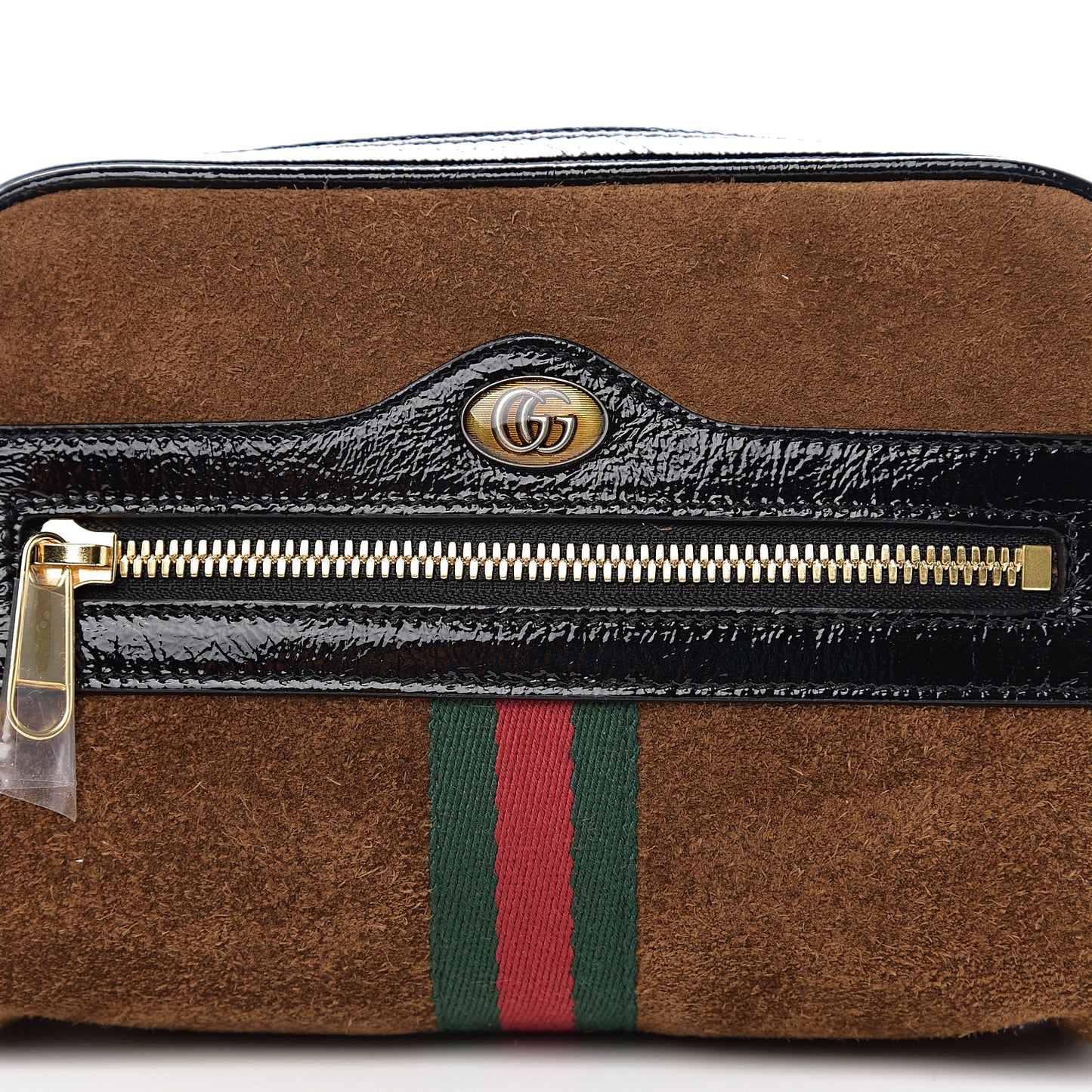 Suede Small Ophidia Belt Bag 95 38 Brown