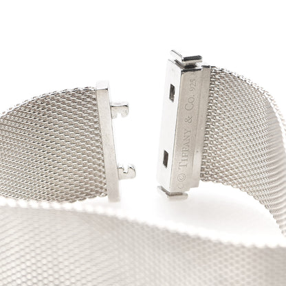 Tiffany Sterling Silver Diamond Somerset Bracelet 5 of 5