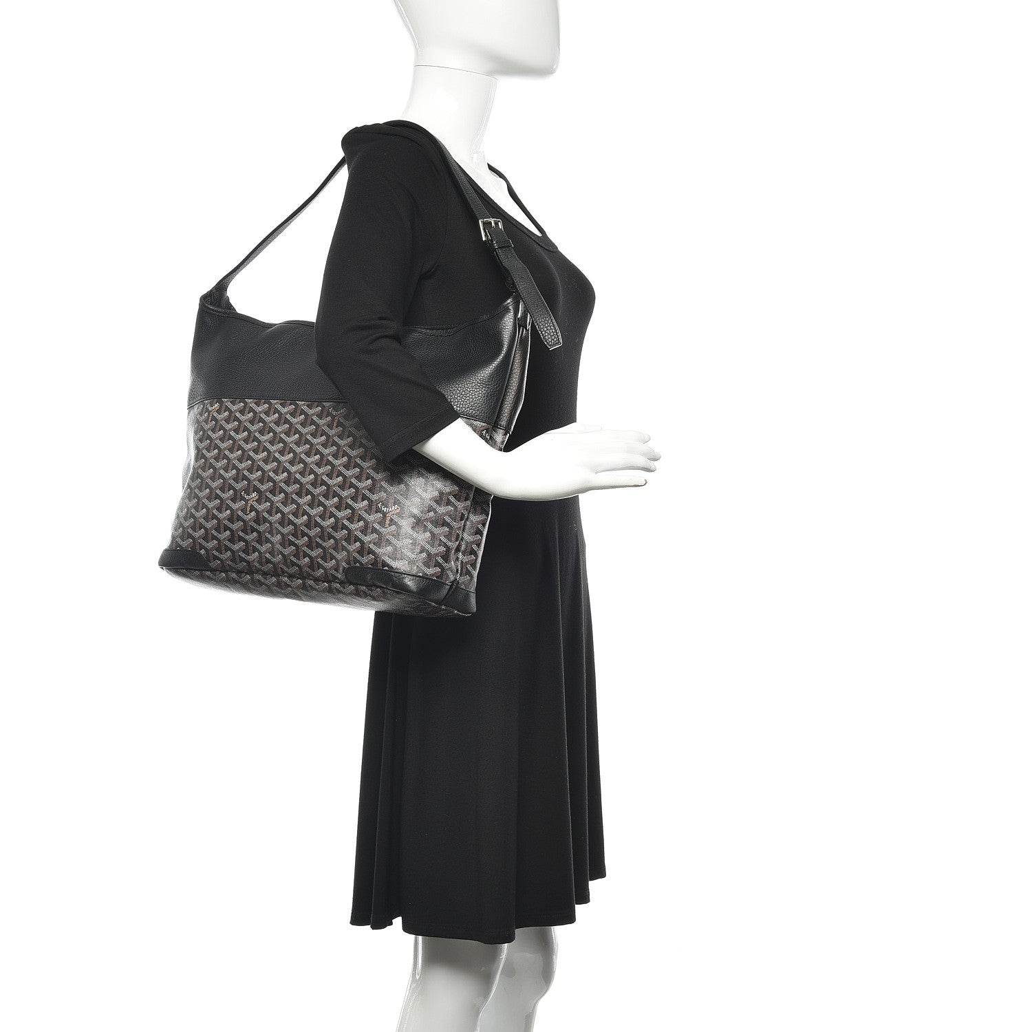 Goyard Goyardine Grenadines Hobo Black 2 of 11