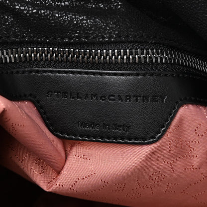 Stella McCartney Shaggy Deer Falabella Fold Over Tote Black 6 of 9