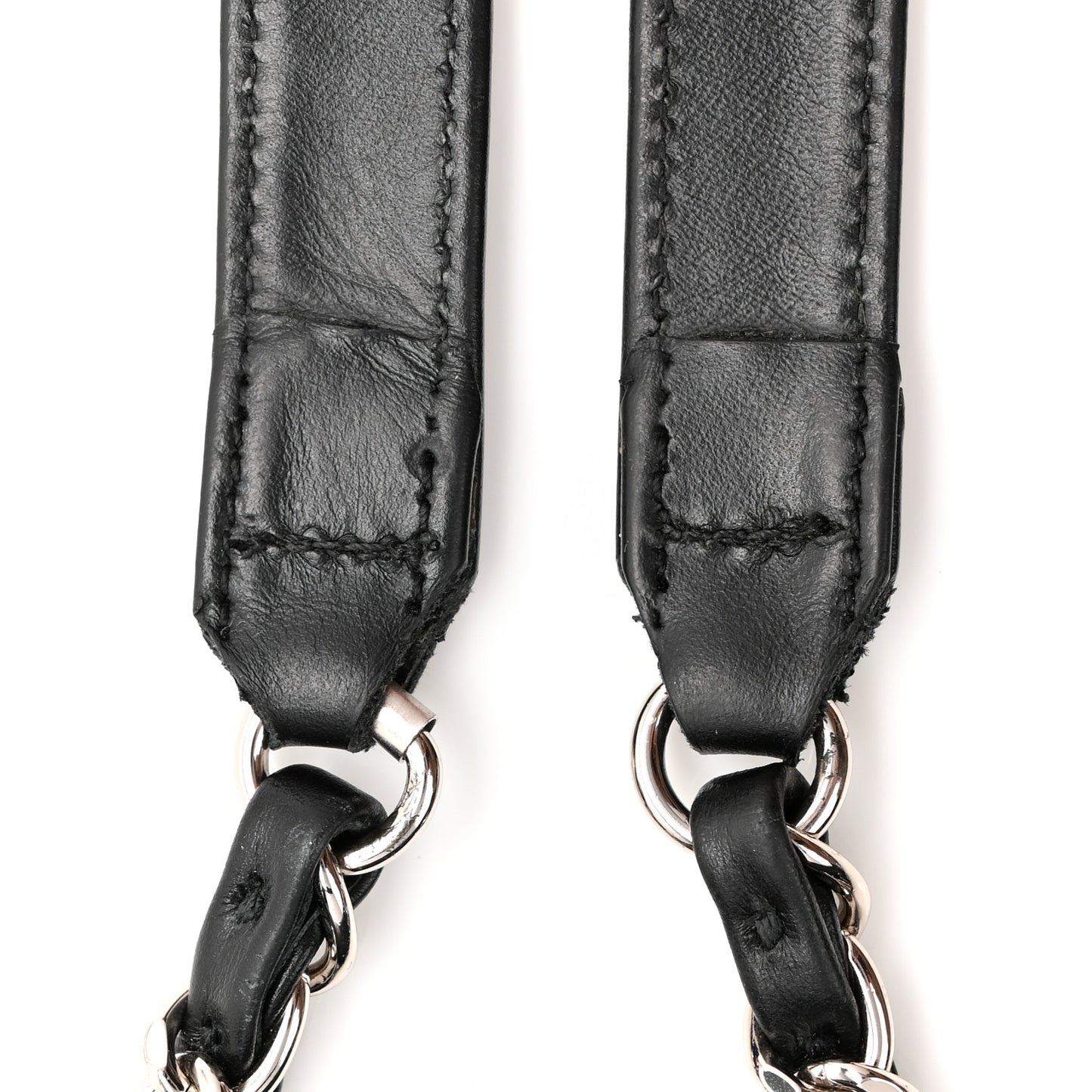 Calfskin Quilted CC Uniform Flap Belt Bag Black