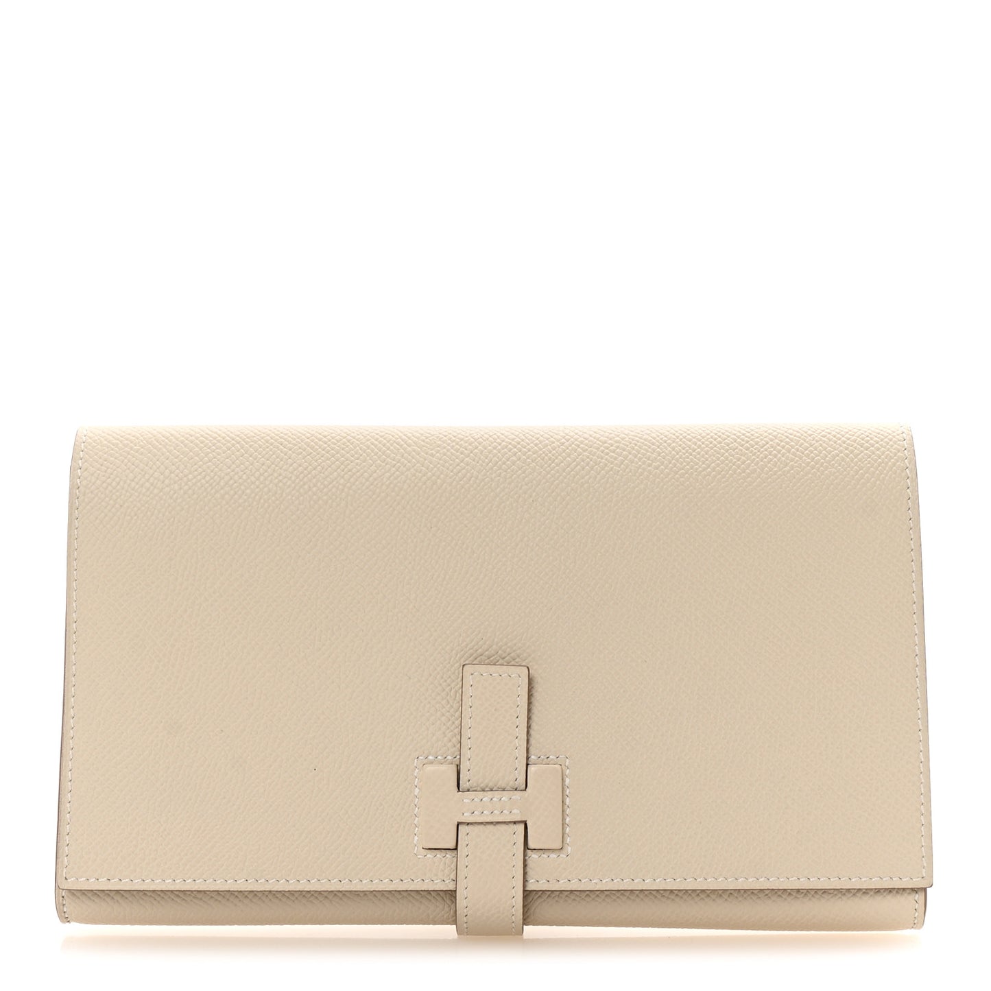 Epsom New H Passant Toutenmain Wallet Craie