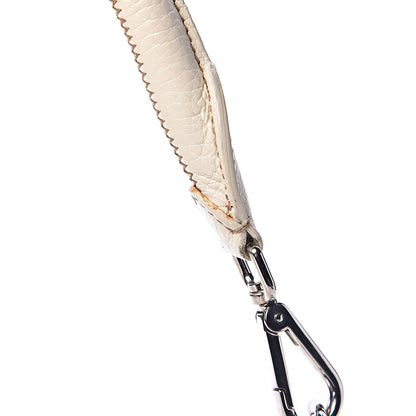 Prada Vitello Daino Pushlock Flap Shoulder Bag Bianco 13 of 21