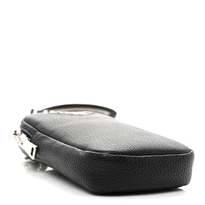 Prada Vitello Daino Soft Mini Crossbody Bag Black 4 of 10