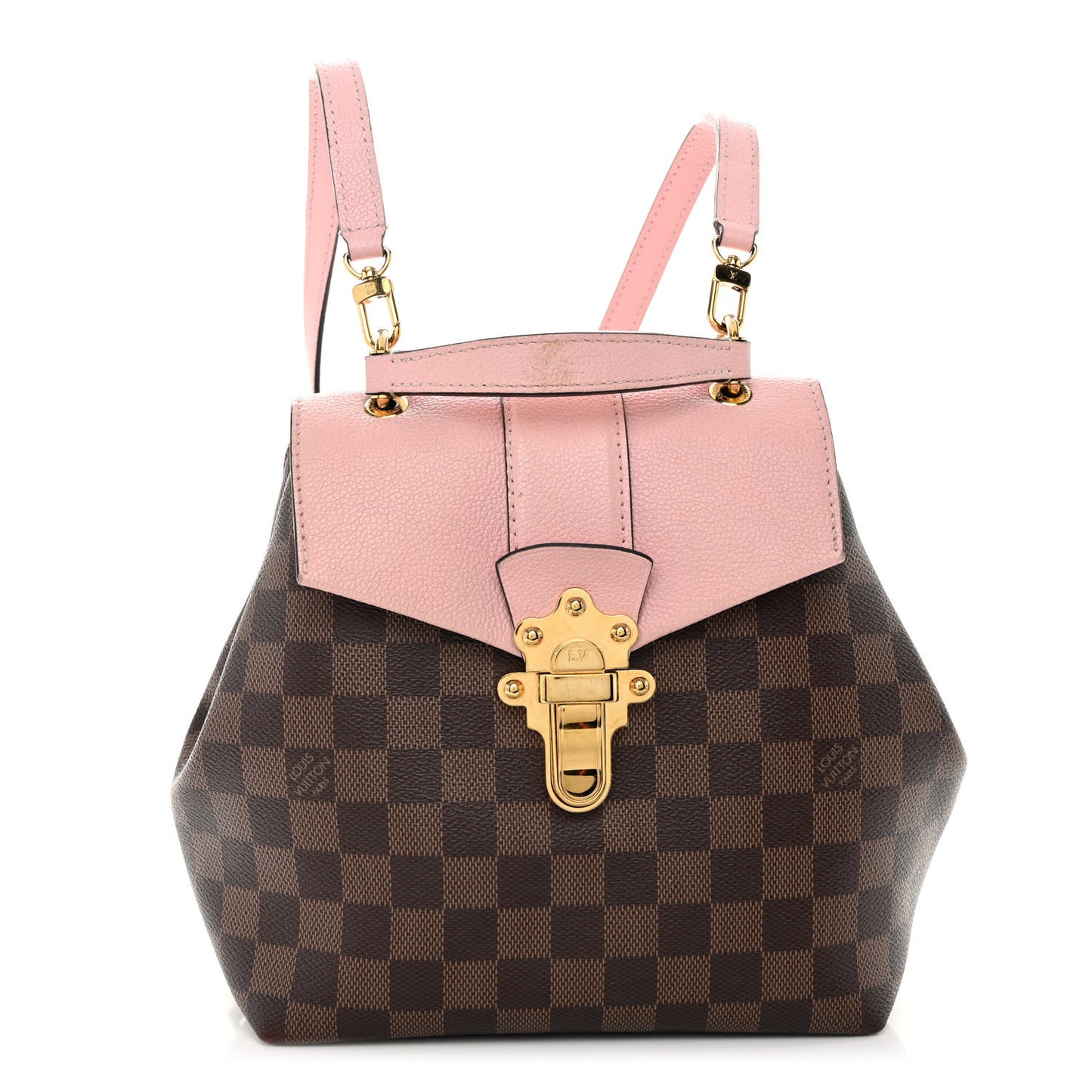 Damier Ebene Clapton Backpack Magnolia