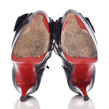Christian Louboutin Nappa Madame Butterfly Booty 150 Ankle Boots 36 Black 5 of 13