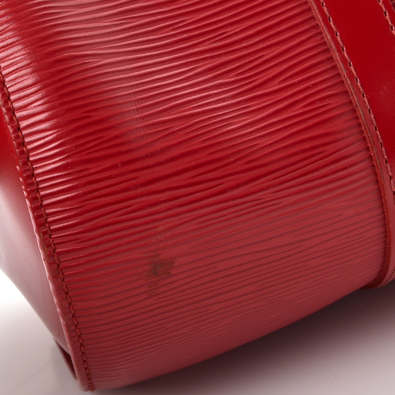 Louis Vuitton Epi Soufflot Castillan Red 16 of 18