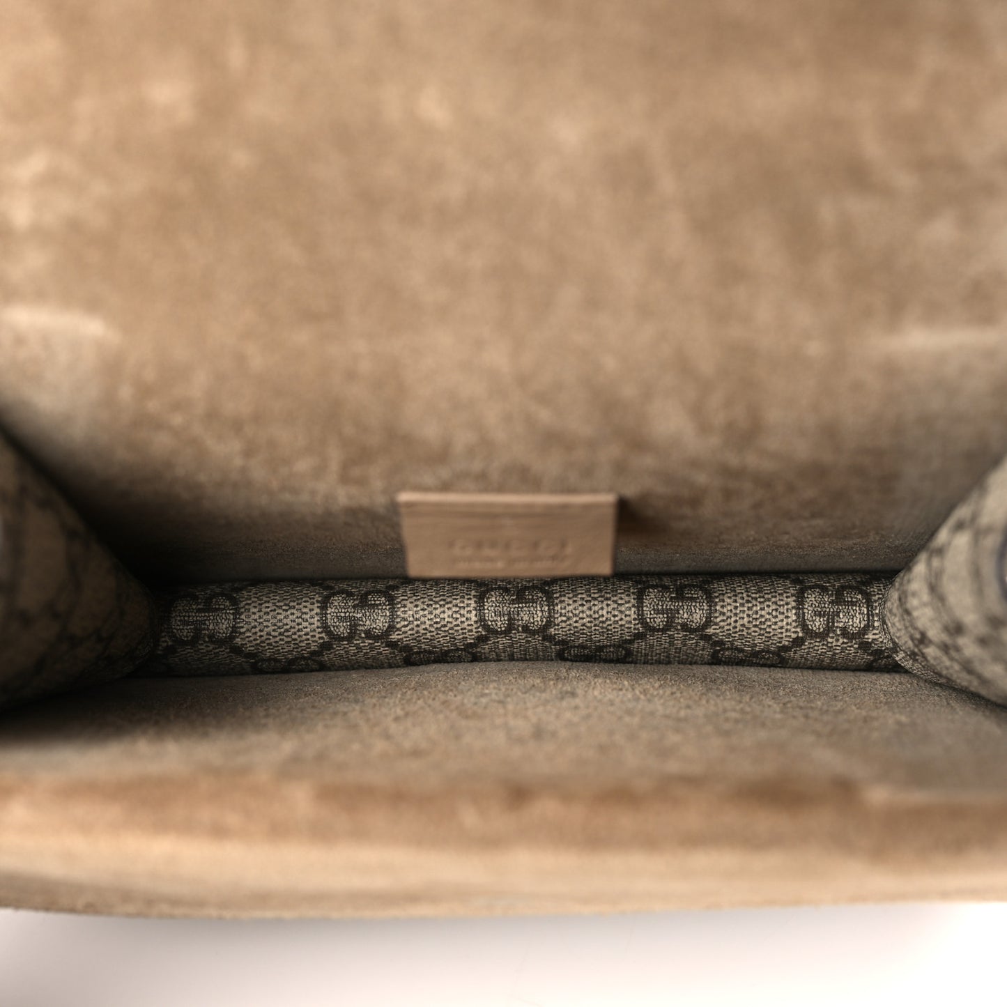 GG Supreme Monogram Mini Dionysus Shoulder Bag Taupe