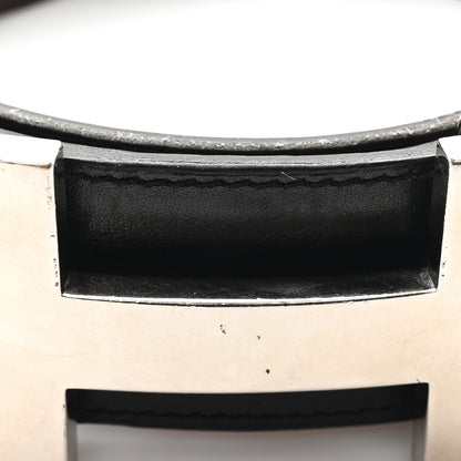 Hermes Box Swift 42mm Constance H Belt 100 40 Black Chocolate 5 of 5