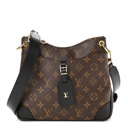 Louis Vuitton Monogram Odeon PM Black 1 of 10