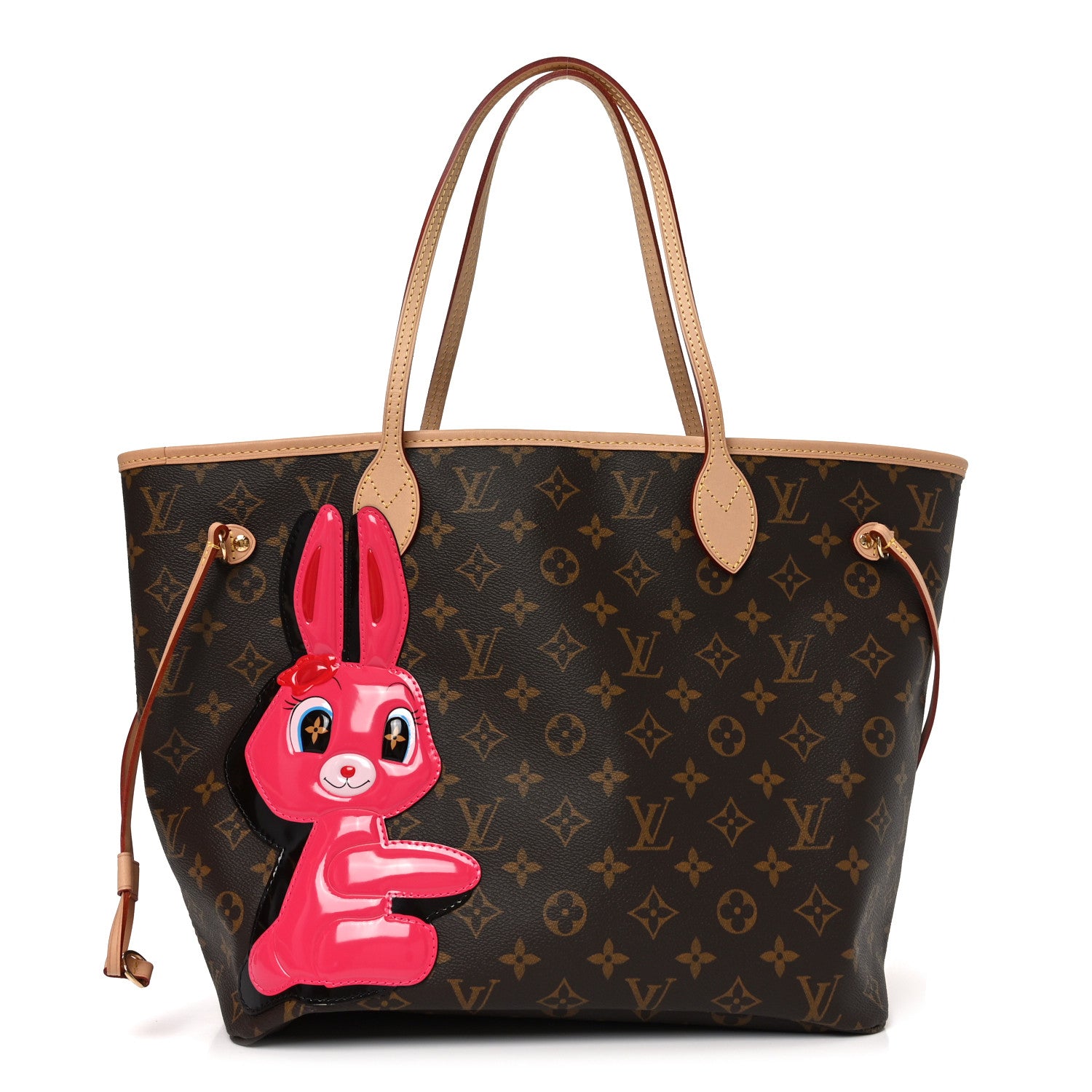 Louis Vuitton X Sun Yitian Monogram Rabbit Neverfull MM 1 of 10