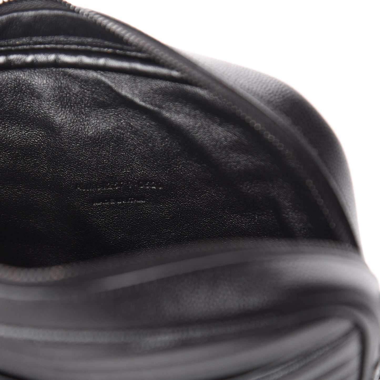 Grain De Poudre Matelasse Monogram Mini Lou Camera Bag Black