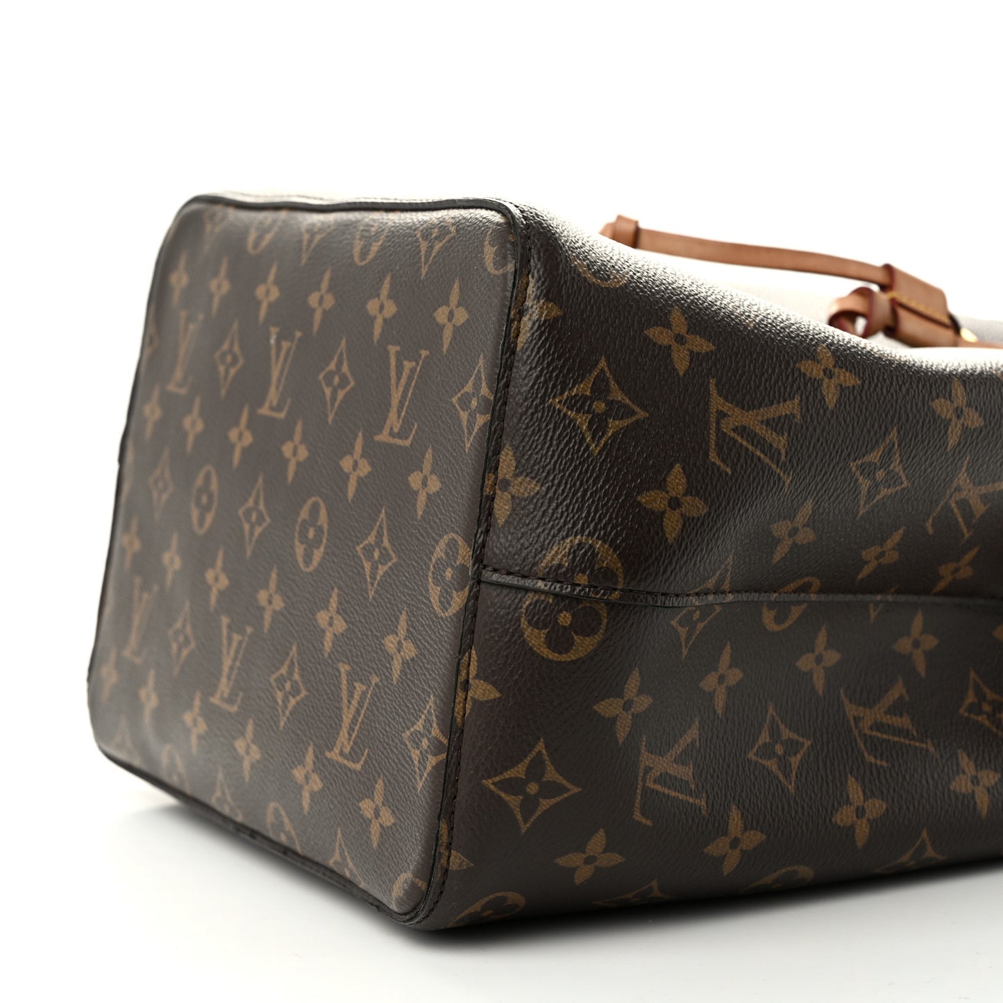 Monogram Braided Neonoe MM Peach Cream