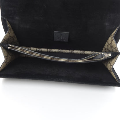 Gucci GG Supreme Monogram Small Dionysus Shoulder Bag Black 5 of 14