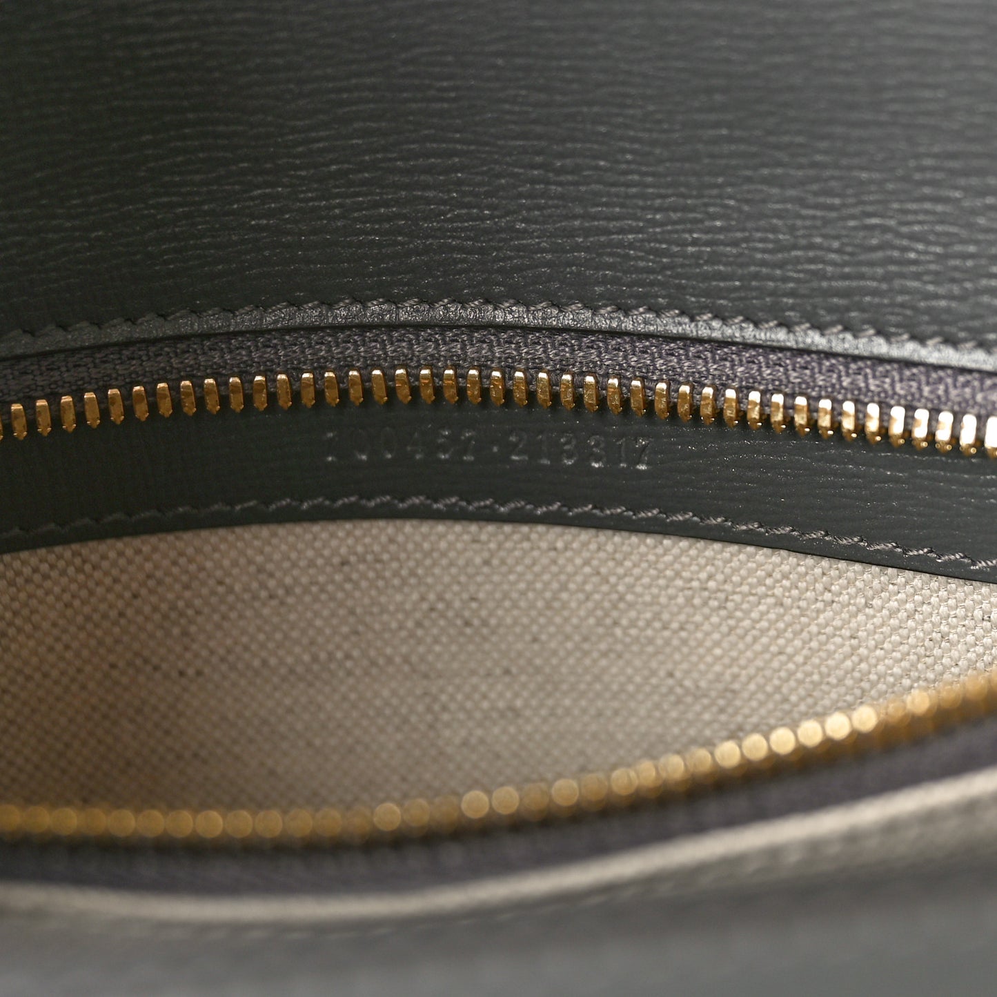 Azalea Calfskin Web Horsebit 1955 Shoulder Bag Graphite Grey