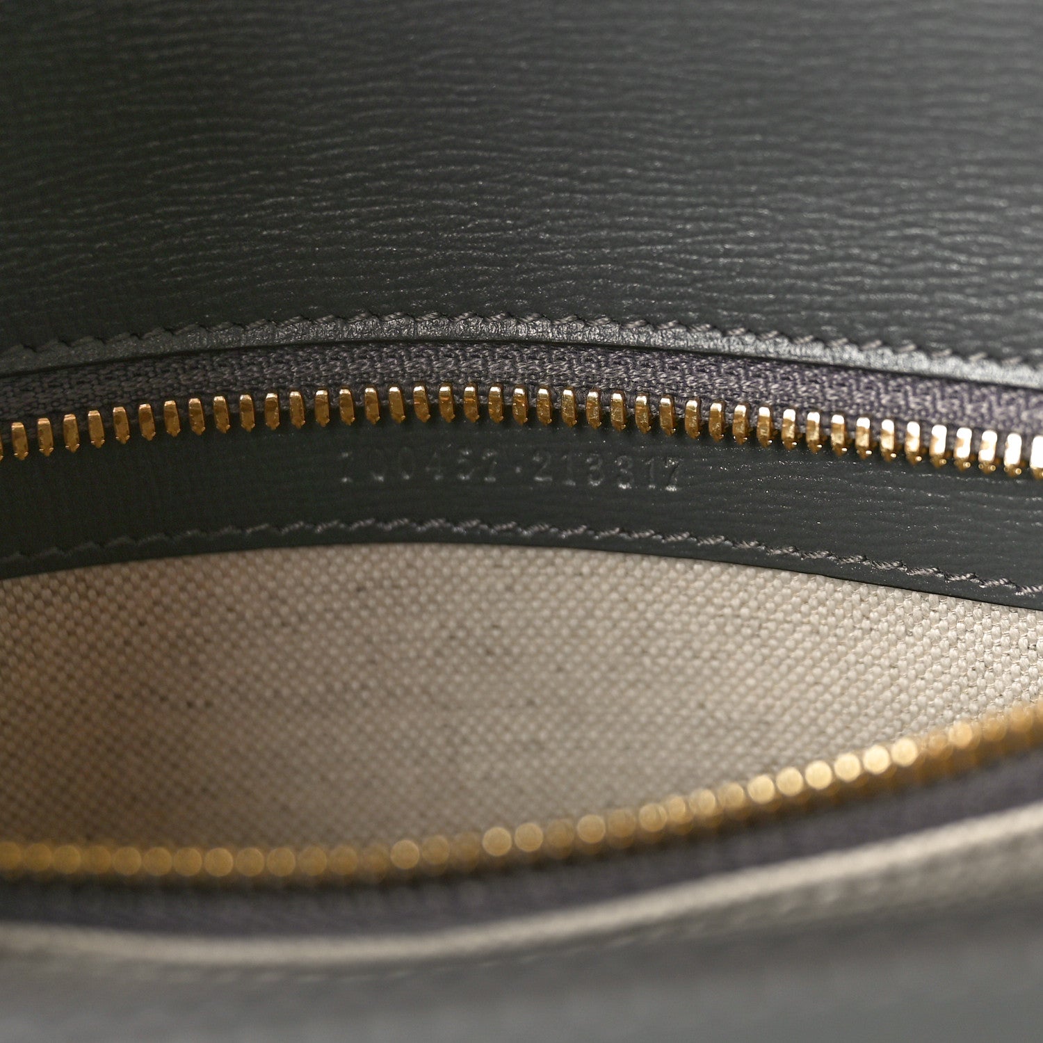 Gucci Azalea Calfskin Web Horsebit 1955 Shoulder Bag Graphite Grey 7 of 10