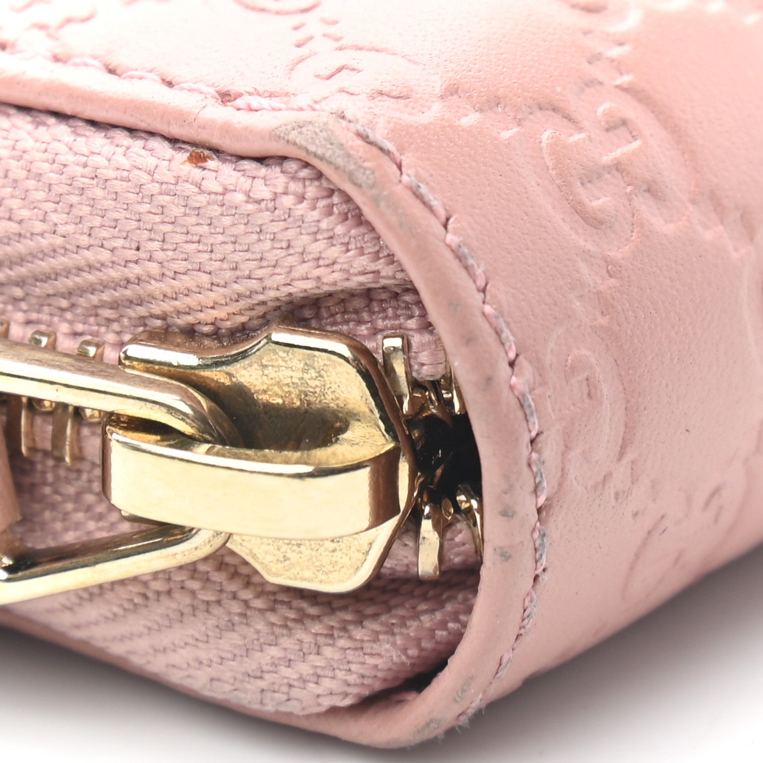 Gucci Microguccissima Zip Around Wallet Soft Pink 11 of 11