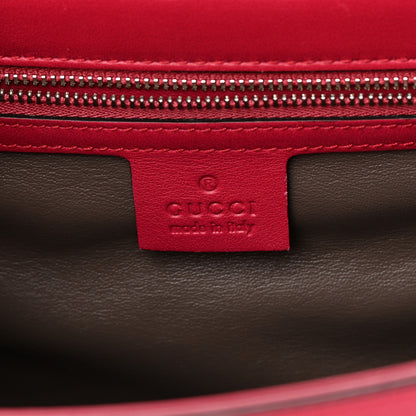 Gucci Moon Calfskin Medium Interlocking G Shoulder Bag Petunia 7 of 21