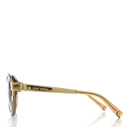 Louis Vuitton Petit Soupcon Cat Eye Sunglasses Z0487W Brown 3 of 8