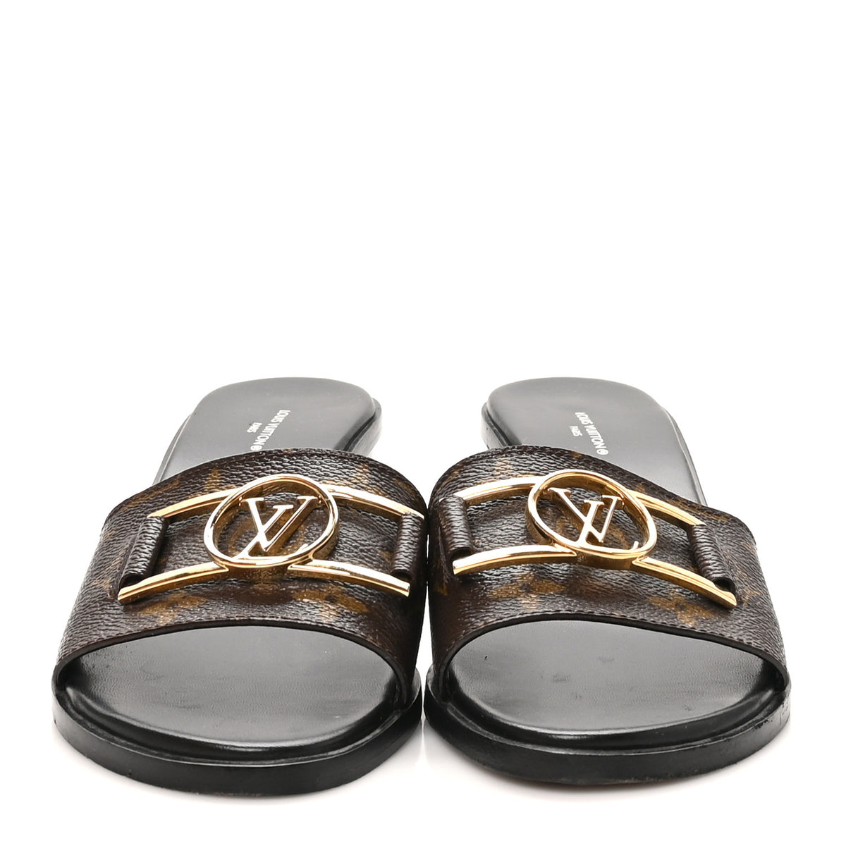 Louis Vuitton Monogram Lock It Mules 39 3 of 10