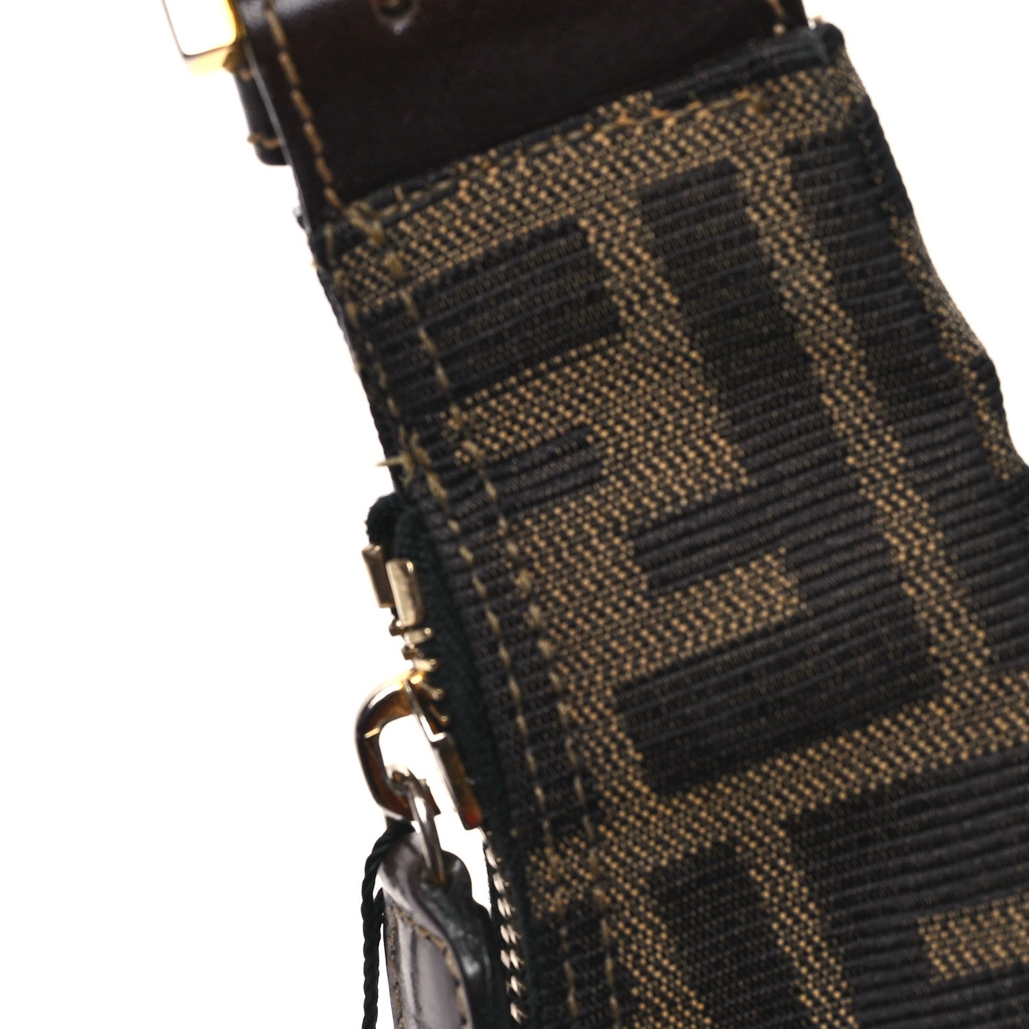 Fendi Zucca Shoulder Bag Tobacco 11 of 12