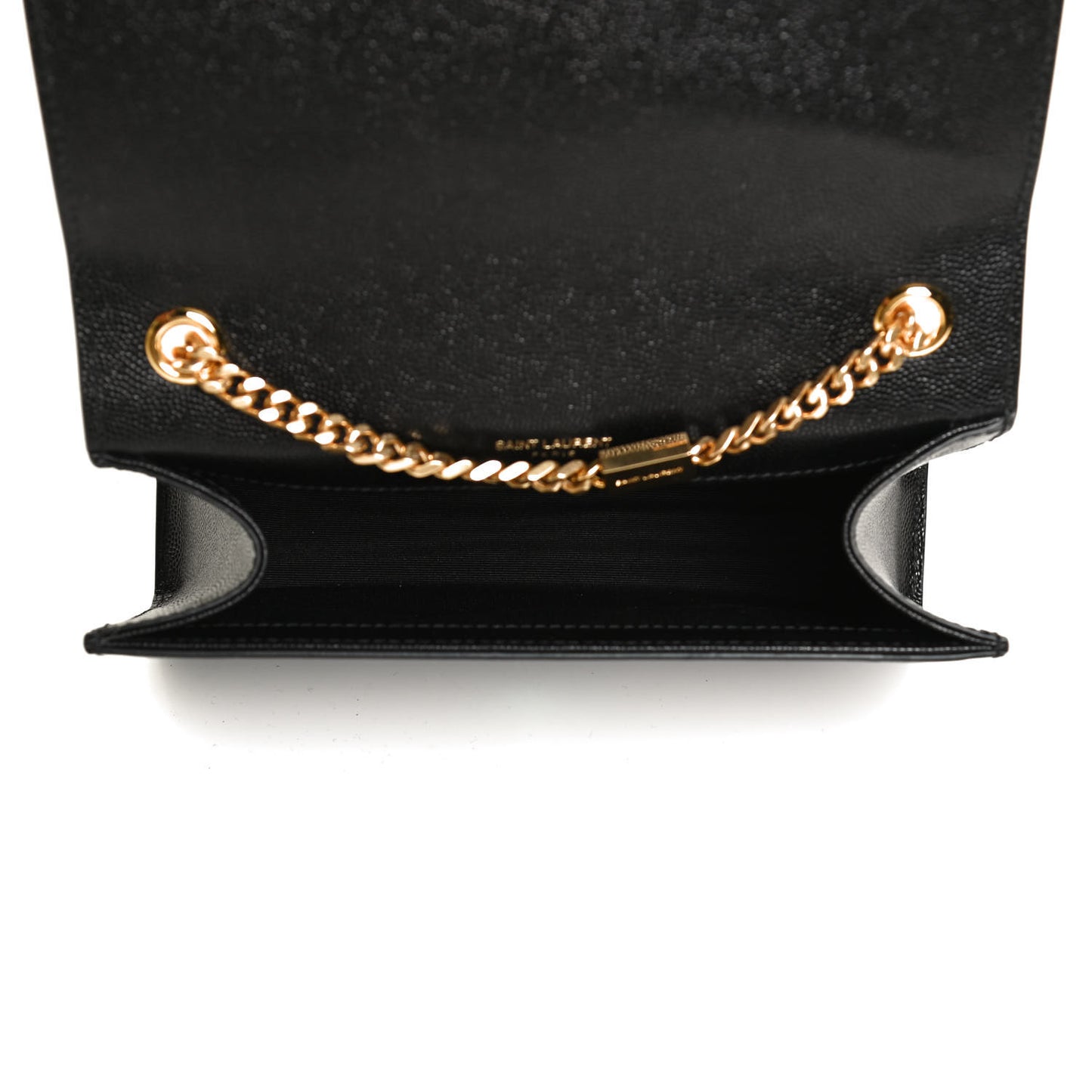 Grain De Poudre Small Classic Monogram Kate Tassel Satchel Black