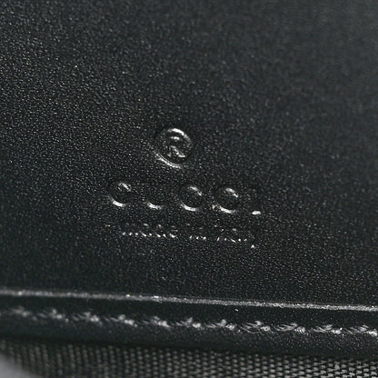 Gucci Guccissimma Signature Dorian Zip Around Wallet Black 9 of 13