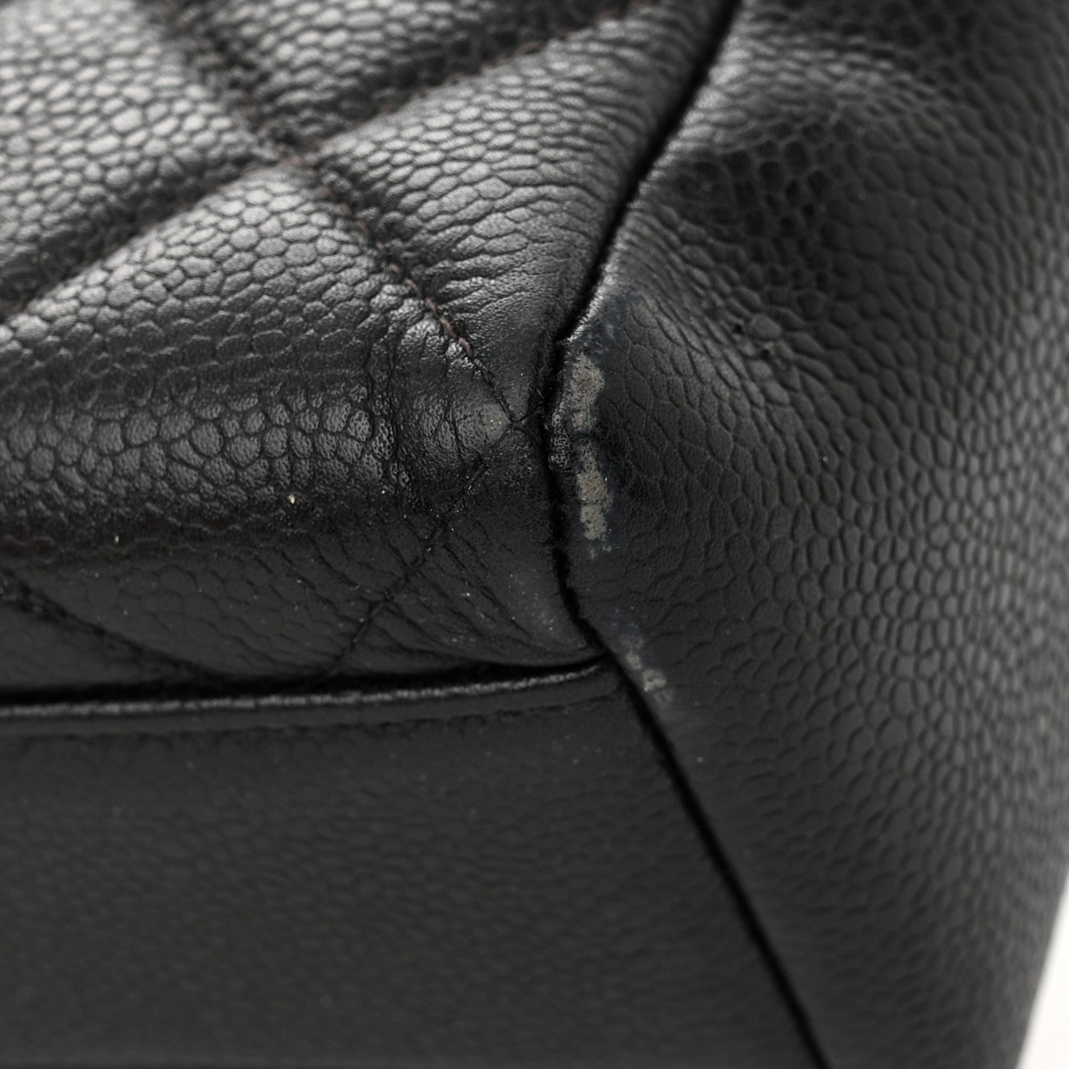 Chanel Caviar Quilted Medium Single Flap Black 11 of 20
