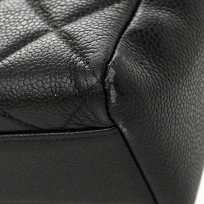 Chanel Caviar Quilted Medium Single Flap Black 11 of 20