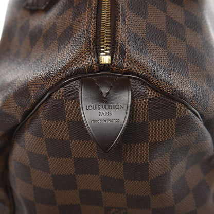 Louis Vuitton Damier Ebene Speedy 35 18 of 24