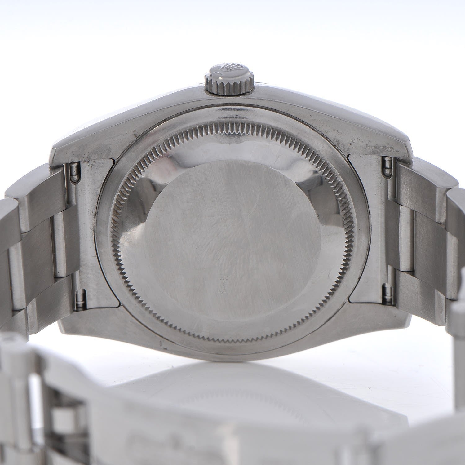 Rolex Stainless Steel 36mm Oyster Perpetual Watch Red Grape 116000 8 of 9