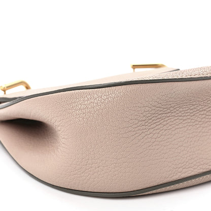 Chloe Grained Lambskin Medium Drew Shoulder Bag Cement Pink 10 of 11