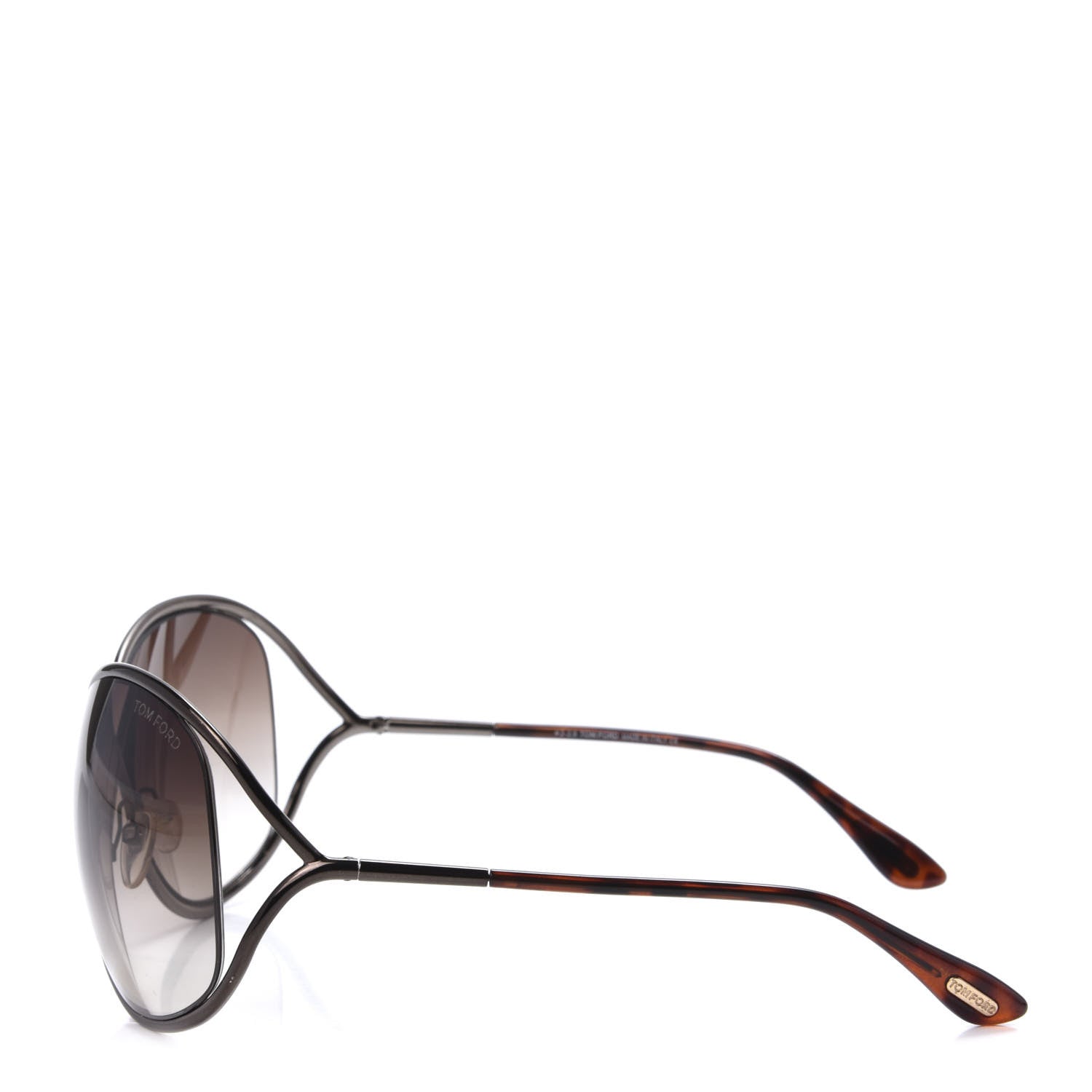Tom Ford Miranda Crossover Sunglasses TF130 Shiny Bronze 3 of 8